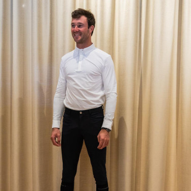 Kentucky wedstrijdshirt heren Classic lange mouwen Wit Kentucky wedstrijdshirt heren Classic lange mouwen Wit