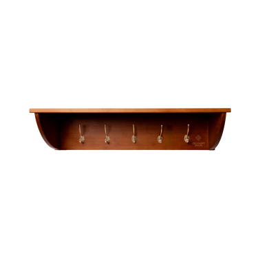 Helmrek met 5 haken Grooming Deluxe by Kentucky Hout Beige Helmrek met 5 haken Grooming Deluxe by Kentucky Hout Beige