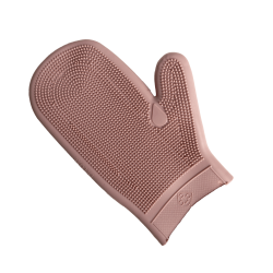 Groominghandschoen van rubber Grooming Deluxe by Kentucky Oudroze Groominghandschoen van rubber Grooming Deluxe by Kentucky Oudroze