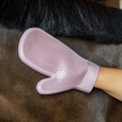 Groominghandschoen van rubber Grooming Deluxe by Kentucky Oudroze Groominghandschoen van rubber Grooming Deluxe by Kentucky Oudroze