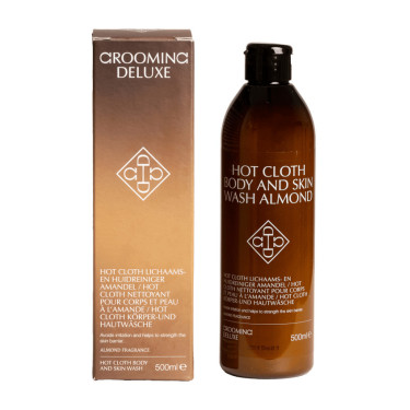 Warme douchegel Amande Grooming Deluxe van Kentucky Amandel Bruin