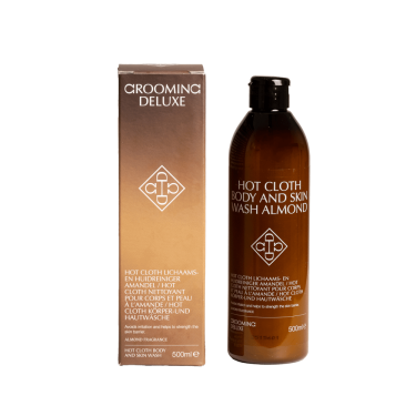 Warme douchegel Amande Grooming Deluxe van Kentucky Amandel Bruin