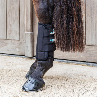 Crossbeschermers Kentucky 3D Air Flow Achterbenen Zwart Crossbeschermers Kentucky 3D Air Flow Achterbenen Zwart