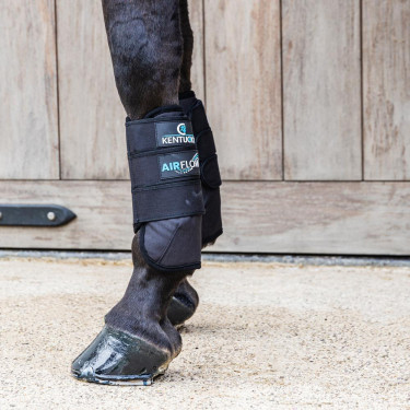 Crossbeschermers Kentucky 3D Air Flow Skin-Friendly Voorbenen Zwart Crossbeschermers Kentucky 3D Air Flow Skin-Friendly Voorbenen Zwart