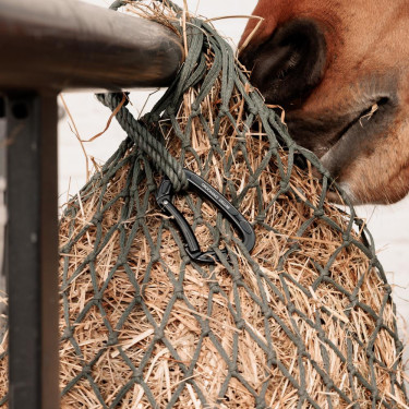 Aluminium Veiligheidskarabijnhaak Grooming Deluxe van Kentucky Zwart Aluminium Veiligheidskarabijnhaak Grooming Deluxe van Kentucky Zwart