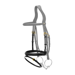 Stijve neusriem Dy'on Zwart