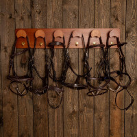 Houder voor hoofdstellen Pro Grooming Deluxe van Kentucky Hout Beige Houder voor hoofdstellen Pro Grooming Deluxe van Kentucky Hout Beige