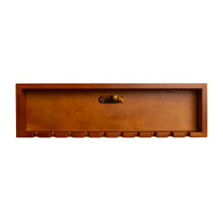 Rechtdoor Zweephouder Grooming Deluxe van Kentucky Hout Beige