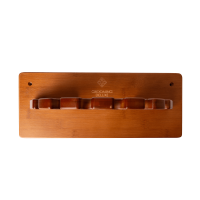 Ronde zweephouder Grooming Deluxe van Kentucky Hout Beige