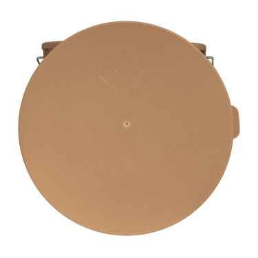 Emmer met deksel Grooming Deluxe van Kentucky Beige Emmer met deksel Grooming Deluxe van Kentucky Beige