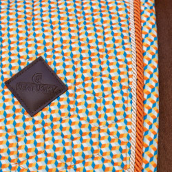 Kentucky Velvet Dressuurzadelpad Printing Gekleurd Kentucky Velvet Dressuurzadelpad Printing Gekleurd