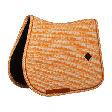 Kentucky fluwelen zadeldek met prints Oranje