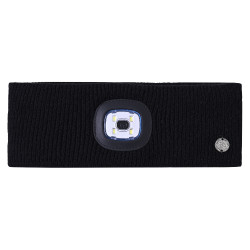 Imperial Riding Chilly hoofdband met verlichting Zwart Imperial Riding Chilly hoofdband met verlichting Zwart