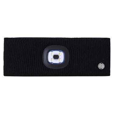 Imperial Riding Chilly hoofdband met verlichting Zwart Imperial Riding Chilly hoofdband met verlichting Zwart