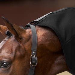 Fleecedeken met hals Imperial Riding Fundamental Zwart