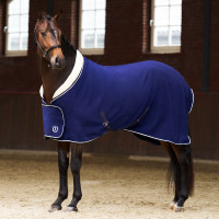 Fleece deken Imperial Riding Essential Marine Marineblauw