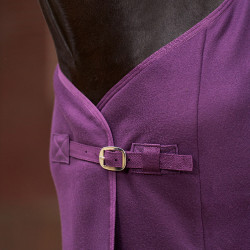 Fleece deken Imperial Riding Fundamental Vijg Violet