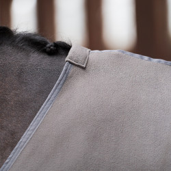 Fleece deken Imperial Riding Fundamental Grijs