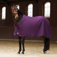 Fleece deken Imperial Riding Fundamental Basic Vijg Violet