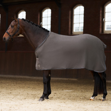 Fleece deken Imperial Riding Fundamental Basic Grijs