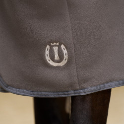 Fleece deken Imperial Riding Fundamental Basic Grijs