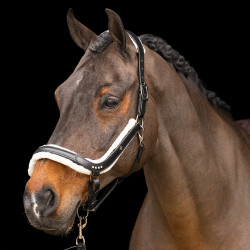 Halster Imperial Riding Luxury Zwart Halster Imperial Riding Luxury Zwart