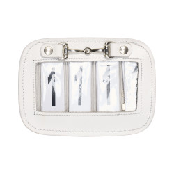 Wedstrijdnummer HV Polo Gloria square per 2 Wit Wedstrijdnummer HV Polo Gloria square per 2 Wit