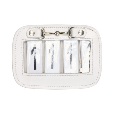 Wedstrijdnummer HV Polo Gloria square per 2 Wit