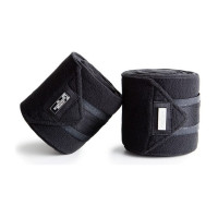 Polo-bandages Equestrian Stockholm Helemaal zwart glanzend
