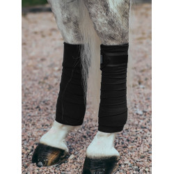 Polo-bandages Equestrian Stockholm Zwarte editie
