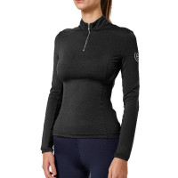 Base layer Equestrian Stockholm Air Breeze Sunshirt dames Zwarte editie Base layer Equestrian Stockholm Air Breeze Sunshirt dames Zwarte editie