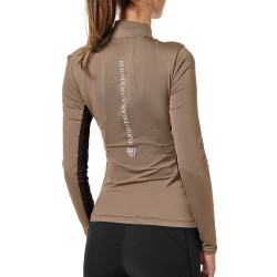 Base layer Equestrian Stockholm Air Breeze Sunshirt dames Champagne Beige