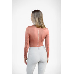 Base layer Equestrian Stockholm Air Breeze Sunshirt dames Koraal Roze
