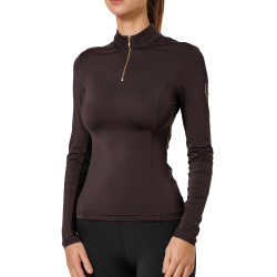 Base layer Equestrian Stockholm Air Breeze Sunshirt dames Goudbruin Base layer Equestrian Stockholm Air Breeze Sunshirt dames Goudbruin