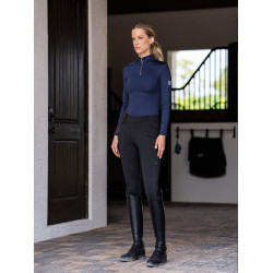 Base layer Equestrian Stockholm Air Breeze Sunshirt dames Middernachtblauw Marineblauw