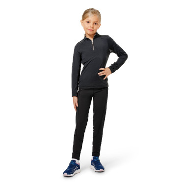Base Layer Equestrian Stockholm Air Breeze Sunshirt Young Rider Zwart