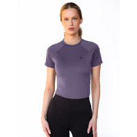 Base Layer Equestrian Stockholm Dynamic dames korte mouwen Zwarte editie