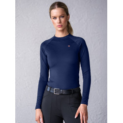 Base Layer Equestrian Stockholm Dynamic dames met lange mouwen Lagune blush