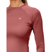 Base Layer Equestrian Stockholm Dynamic dames met lange mouwen Roze amber