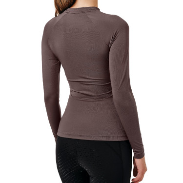 Base Layer Equestrian Stockholm Dynamic dames met lange mouwen Moderne mokka Bruin Base Layer Equestrian Stockholm Dynamic dames met lange mouwen Moderne mokka Bruin