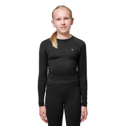 Base Layer Equestrian Stockholm Dynamic Young Rider lange mouwen Zwart Base Layer Equestrian Stockholm Dynamic Young Rider lange mouwen Zwart