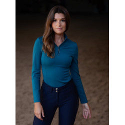 Base Layer Equestrian Stockholm Vision dames longsleeve Aurora-blauw Base Layer Equestrian Stockholm Vision dames longsleeve Aurora-blauw
