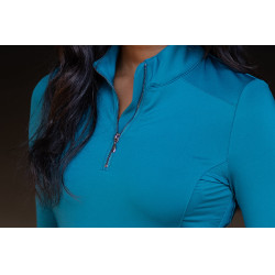Base Layer Equestrian Stockholm Vision dames longsleeve Aurora-blauw Base Layer Equestrian Stockholm Vision dames longsleeve Aurora-blauw