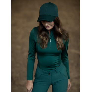 Base Layer Equestrian Stockholm Vision dames longsleeve Sycomoregroen