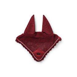 Antivliegen-oornetje Equestrian Stockholm Bordeaux Antivliegen-oornetje Equestrian Stockholm Bordeaux