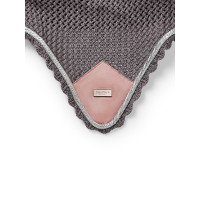 Antivliegen-oornetje Equestrian Stockholm Helemaal zwart glanzend Antivliegen-oornetje Equestrian Stockholm Helemaal zwart glanzend