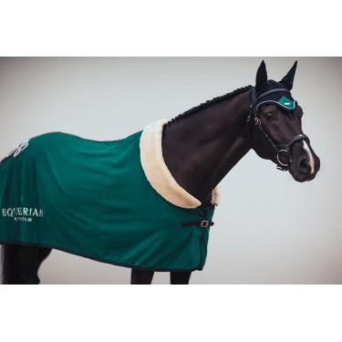 Antivliegen-oornetje Equestrian Stockholm Smaragd Groen Antivliegen-oornetje Equestrian Stockholm Smaragd Groen