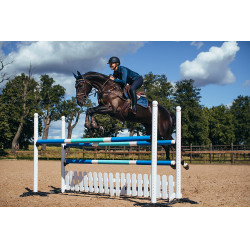 Antivliegen-oornetje Equestrian Stockholm Monaco blauw
