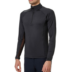 Base Layer Equestrian Stockholm Air Breeze Sunshirt heren Zwart Base Layer Equestrian Stockholm Air Breeze Sunshirt heren Zwart
