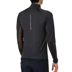 Base Layer Equestrian Stockholm Air Breeze Sunshirt heren Zwart Base Layer Equestrian Stockholm Air Breeze Sunshirt heren Zwart